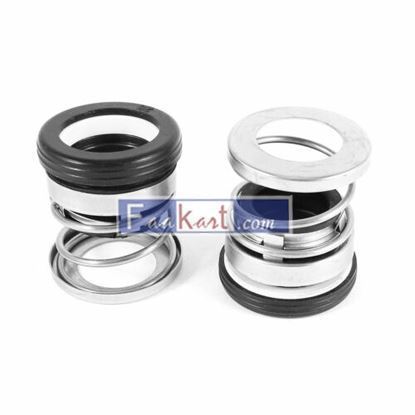 Picture of Uxcell Water Pump 16mm Diameter Single Coil Spring Shaft Mechanical Seal
