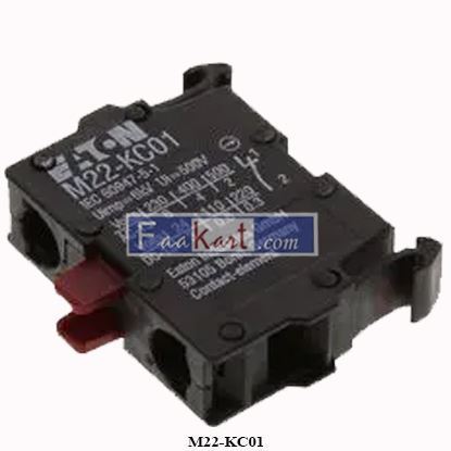 Picture of M22-KC01  EATON MOELLER  Contact Block