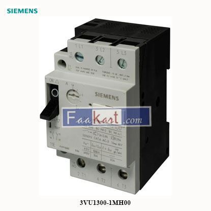 Picture of 3VU1300-1MH00   SIEMENS  CIRCUIT-BREAKER FOR MOTOR PROTECTION UP TO 25A WITH AUXIL