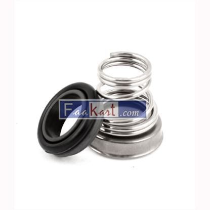 Picture of Unique Bargains Spring Coil Ceramic Ring Water Pump Mechanical Shaft Seal 16mm Inside Dia