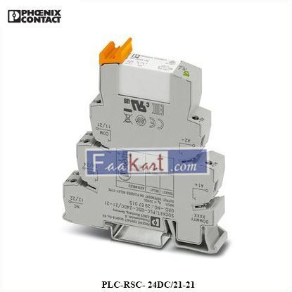 Picture of PLC-RSC- 24DC/21-21   PHOENIX CONTACT  Relay Module  2967060