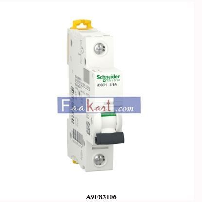 Picture of A9F83106  Schneider Electric  Miniature circuit breaker