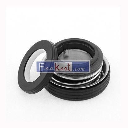 Picture of uxcell 21mm Internal Dia Ceramic Ring Spring Water Pump Shaft Mechanical Seal