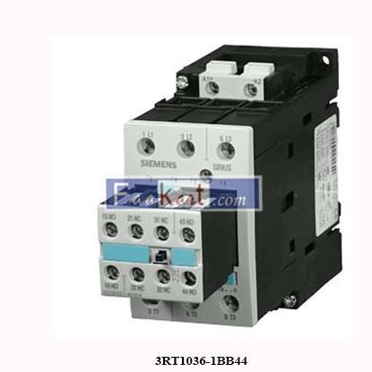 Picture of 3RT1036-1BB44 SIEMENS Power contactor 3RT10361BB44