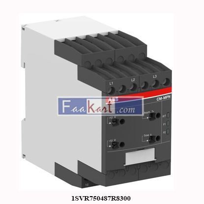 Picture of 1SVR750487R8300  ABB  Three-phase monitoring relay CM-MPN.52S
