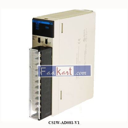 Picture of CS1W-AD081-V1  OMRON  INPUT MODULE 8 ANALOG