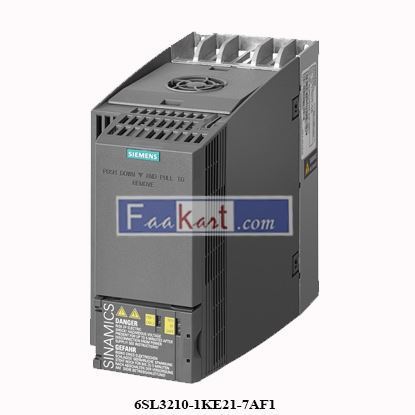 Picture of 6SL3210-1KE21-7AF1  SIEMENS INVERTER DRIVE 6SL32101KE217AF1