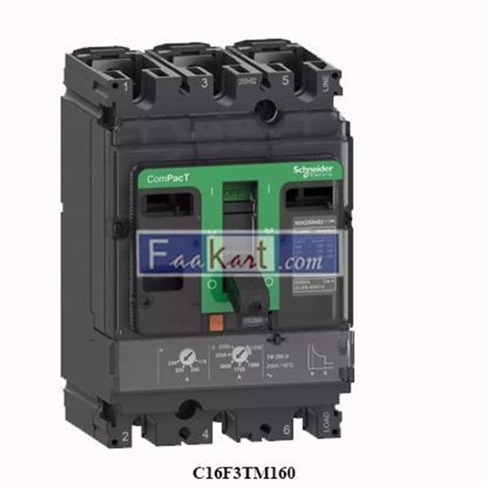 Picture of C16F3TM160 Schneider Electric Circuit breaker