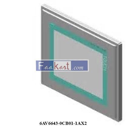 Picture of 6AV6643-0CB01-1AX2 Siemens Simatic MP277 8" Touch Multi Panel with Retentive Memory 7,5" TFT Display, 6 MB Configuring Memory