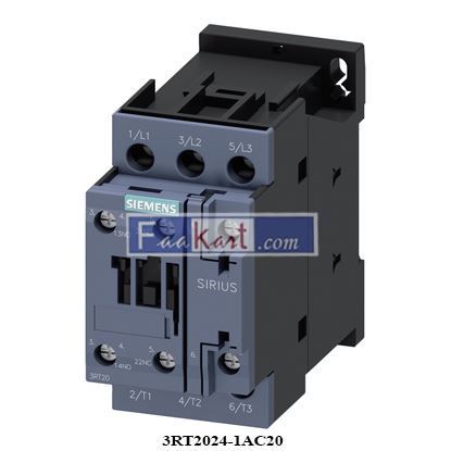 Picture of 3RT2024-1AC20 Siemens power contactor