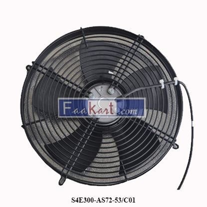 Picture of S4E300-AS72-53 ,S4E300-AS72-53/C01 Ebmpapst 1500rpm AC Sickled Blades Axial Cooling Fan For Condenser And Room Air Conditioning