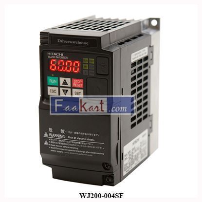 Picture of WJ200-004SF Hitachi 0.4kW Frequency inverter  1Ph-3Ph  200-240V