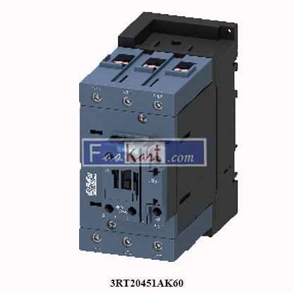 Picture of 3RT2045-1AK60  Siemens Power contactor 3RT20451AK60