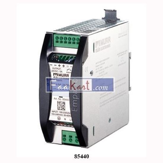 Picture of 85440 MURRELEKTRONIK Emparro Power Supply 1-phase IN: 100-240VAC OUT: 24-28VDC/5A