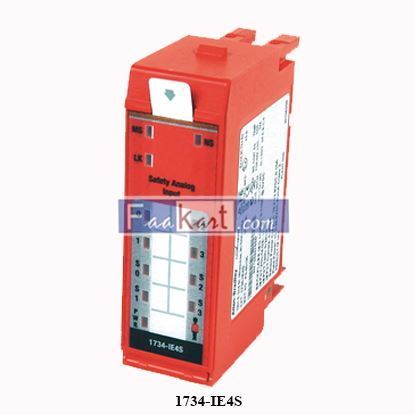 Picture of 1734-IE4S Allen-Bradley POINT Guard I/O Safety Module 4 Safety Analog Input Module