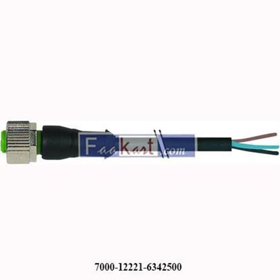 Picture of 7000-12221-6342500 MURR ELEKTRONIK  M12 female 0° with cable