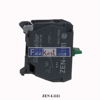 Picture of ZENL1111 Schneider Electric Single contact block for head