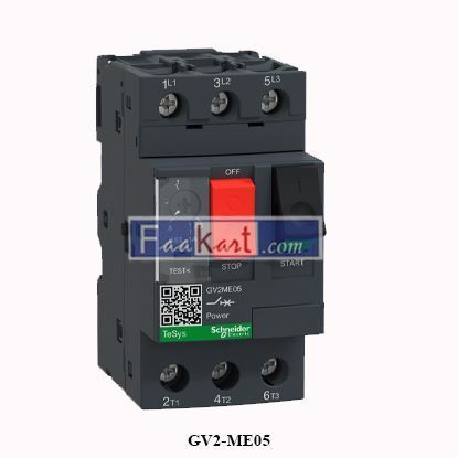 Picture of GV2ME05 Schneider Electric Motor circuit breaker
