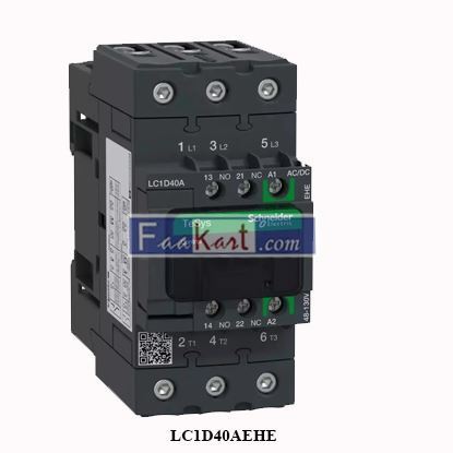 Picture of LC1D40AEHE  Schneider Electric TeSys D contactor
