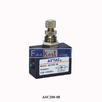 Picture of ASC200-08 Airtac Flow Control Valve - ASC20008
