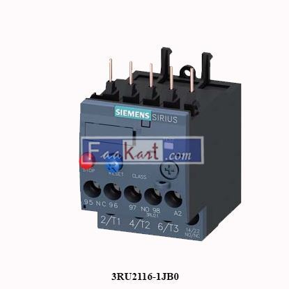 Picture of 3RU2116-1JB0 SIEMENS Overload relay 7.0...10 A Thermal For motor protection