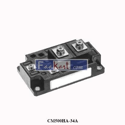 Picture of CM500HA-34A  Mitsubishi Electric IGBT Modules IGBT MODULE A-SERIES SINGLE