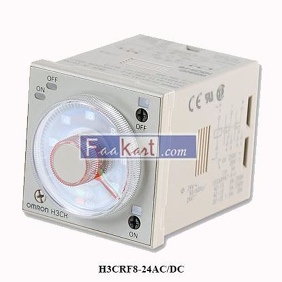 Picture of H3CRF8-24AC/DC OMRON  Analogue Timer