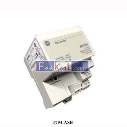 Picture of 1794-ASB Adaptor, Remote I/O, Distributed I/O, 24V DC, IP20