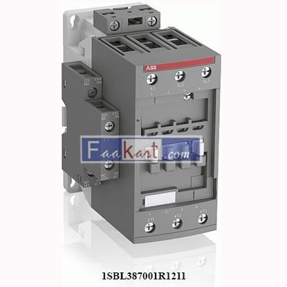 Picture of 1SBL387001R1211 ABB AF65-30-11-12 48-130V50/60HZ-DC Contactor