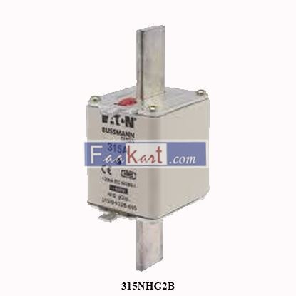 Picture of 315NHG2B Eaton Specialty Fuses 315A 500V GL/GG SIZE 2 DUAL IN