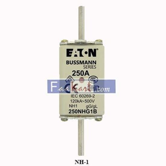Picture of NH-1 Eaton 250 Amps NH Fuse 250A 500V GG/GL Size 1