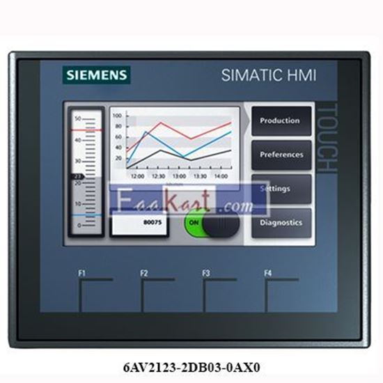Picture of 6AV2123-2DB03-0AX0 - Siemens Touch Screen HMI Panel