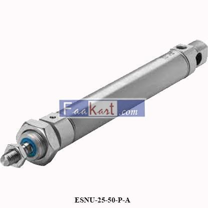 Picture of ESNU-25-50-P-A Festo Pneumatic Piston Rod Cylinder - 19271