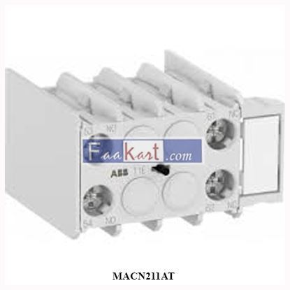 Picture of 1SAL100999R9906 ABB MACN211AT Auxiliary Contact Block