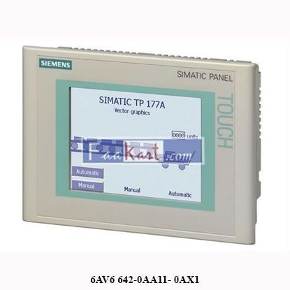 Picture of 6AV6642-0AA11-0AX1 - SIEMENS Touch Panel TP 177A 5.7"