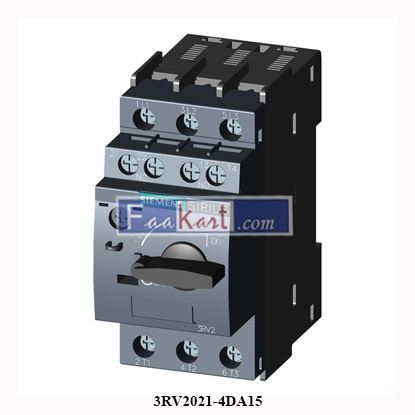 Picture of 3RV2021-4DA15 SIEMENS Circuit breaker size S0 for motor protection