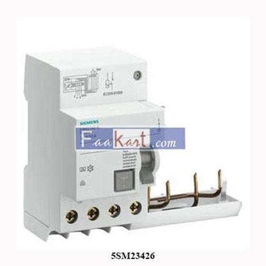 Picture of 5SM23426 SIEMENS  Residual Current Circuit Breaker (RCCB) module 5SM2342-6