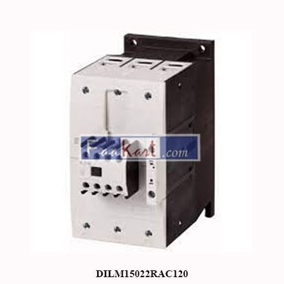 Picture of DILM150-22(RAC120) Eaton Contactor, 380 V 400 V 75 kW, 2 N/O, 2 NC, RAC 120(239597)