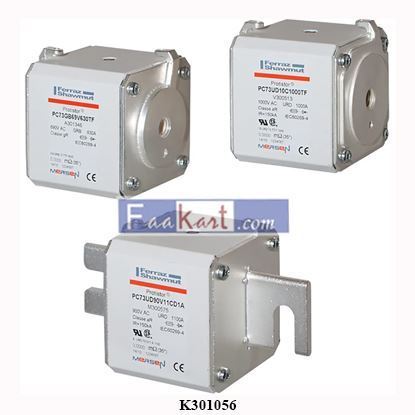 Picture of K301056 MERSEN-FERRAZ 1100VAC 1000A FUSE(A110UD73TTI1000)