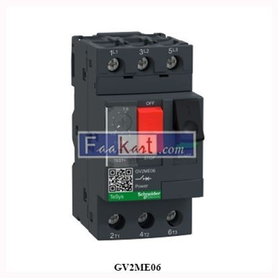 Picture of GV2ME06  Schneider Electric Motor circuit breaker