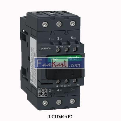 Picture of LC1D40AF7 Schneider Electric TeSys D contactor