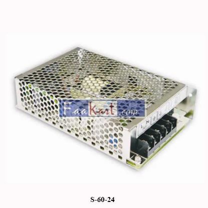 Picture of S-60-24 MEAN WELL Switching Power Supplies 60W 24V 2.5A