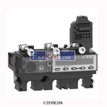 Picture of C2535E250 Schneider Electric Trip unit MicroLogic 5.2 E for ComPacT NSX 250 circuit breakers