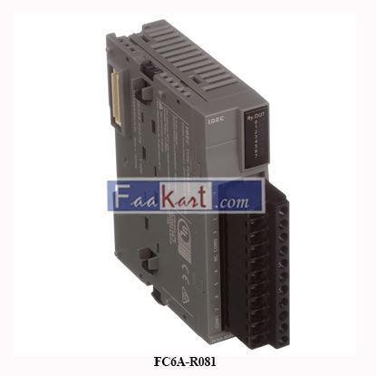 Picture of FC6A-R081 IDEC  PLC Controllers 8pt Relay Exp Module Screw