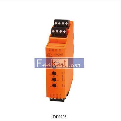 Picture of DD0203 IFM (D200/FR1A 110-240VAC 24VDC) Evaluation unit for speed monitoring