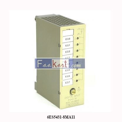 Picture of 6ES5431-8MA11 SIEMENS Digital Input Module