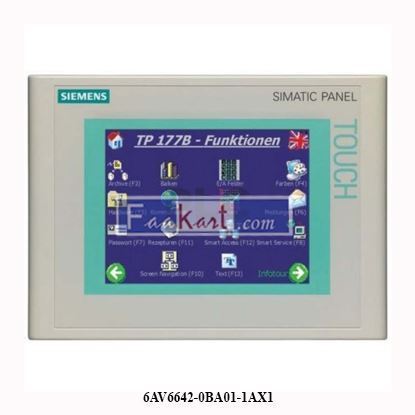 Picture of 6AV6642-0BA01-1AX1 - SIMATIC 170 Series Touch Panels