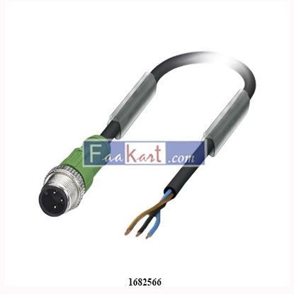 Picture of SAC-3P-M12MS/10,0-PUR - PHOENIX CONTACT - Sensor/actuator cable -1682566