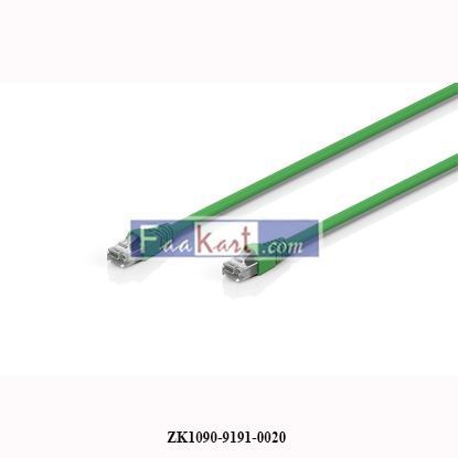 Picture of ZK1090-9191-0020 BECKHOFF  INDUSTRIAL ETHERNET/ETHERCAT PATCH CABLE