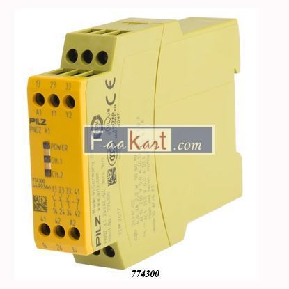 Picture of 774300  Pilz  Single-Channel Safety Switch/Interlock Safety Relay PNOZ X1